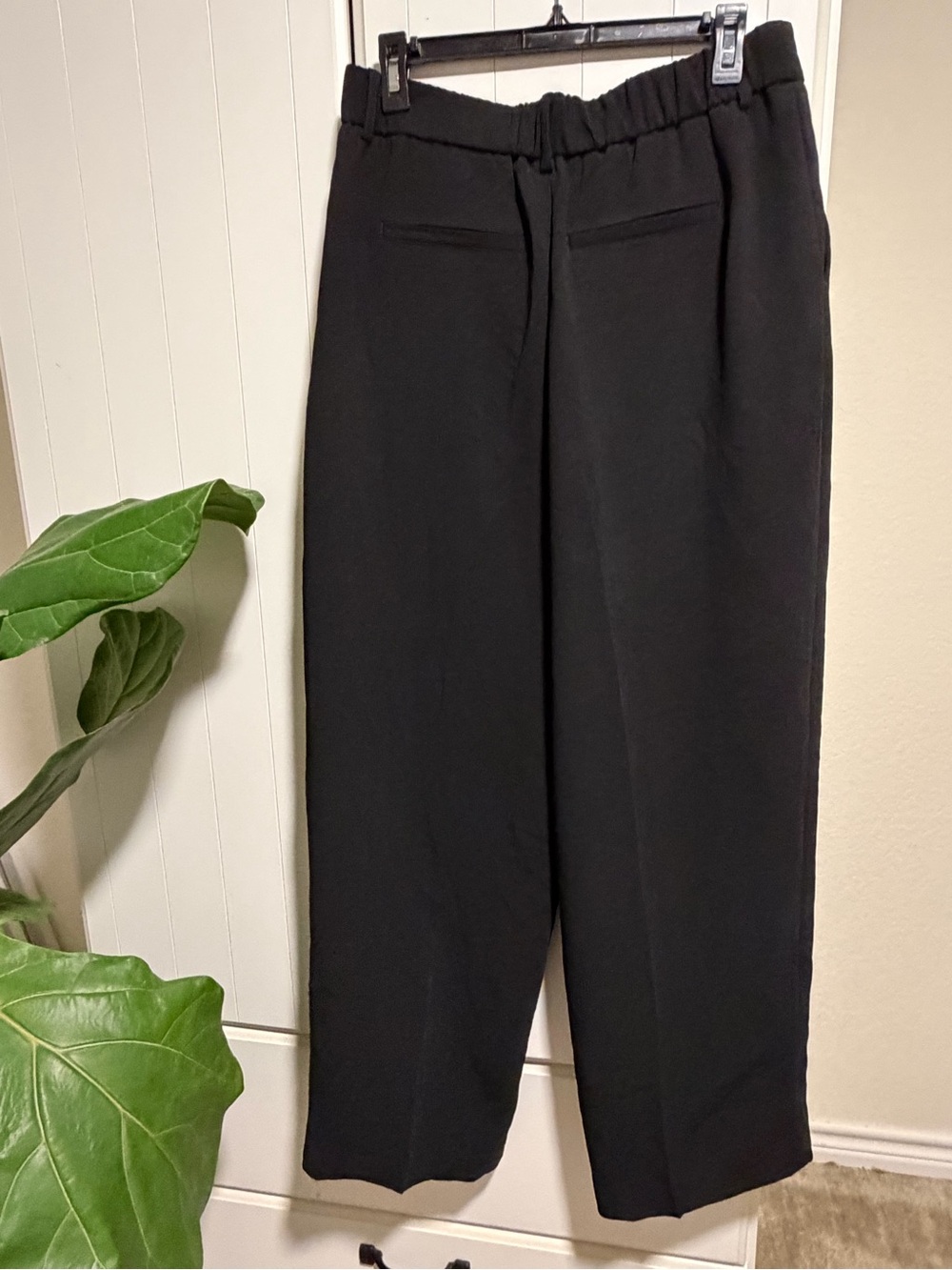 144 - a new day Black Tapered Dress Trousers